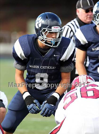 Thumbnail 3 in San Rafael vs. Marin Catholic (CIF NCS D3 Playoffs) photogallery.