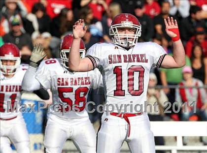 Thumbnail 2 in San Rafael vs. Marin Catholic (CIF NCS D3 Playoffs) photogallery.