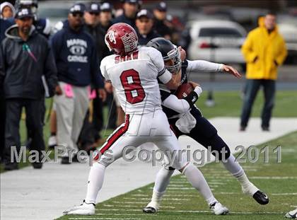 Thumbnail 2 in San Rafael vs. Marin Catholic (CIF NCS D3 Playoffs) photogallery.