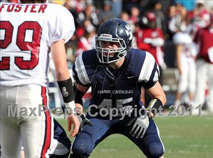 Thumbnail 1 in San Rafael vs. Marin Catholic (CIF NCS D3 Playoffs) photogallery.