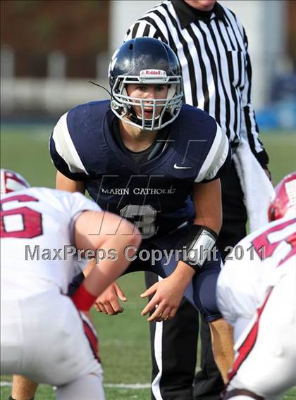 Thumbnail 1 in San Rafael vs. Marin Catholic (CIF NCS D3 Playoffs) photogallery.