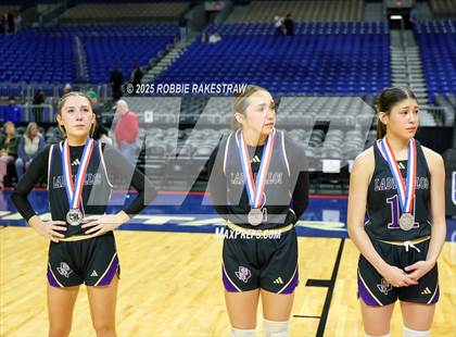Thumbnail 1 in Nocona vs. San Saba (UIL 2A Basketball Division I Final Medal Ceremony) photogallery.