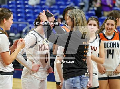Thumbnail 1 in Nocona vs. San Saba (UIL 2A Basketball Division I Final Medal Ceremony) photogallery.