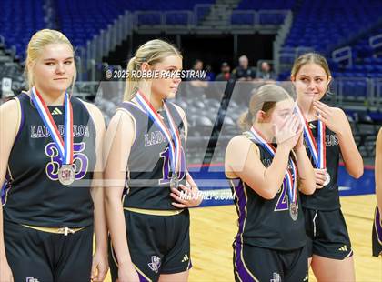 Thumbnail 1 in Nocona vs. San Saba (UIL 2A Basketball Division I Final Medal Ceremony) photogallery.