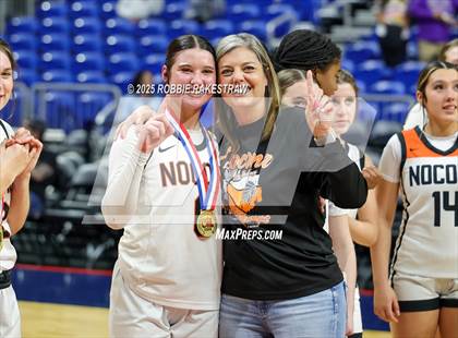 Thumbnail 2 in Nocona vs. San Saba (UIL 2A Basketball Division I Final Medal Ceremony) photogallery.
