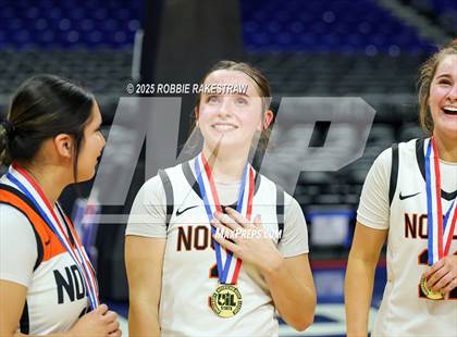 Thumbnail 2 in Nocona vs. San Saba (UIL 2A Basketball Division I Final Medal Ceremony) photogallery.