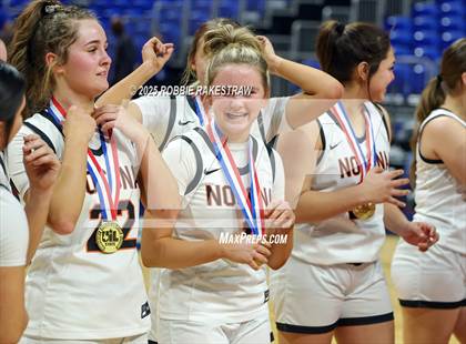 Thumbnail 1 in Nocona vs. San Saba (UIL 2A Basketball Division I Final Medal Ceremony) photogallery.