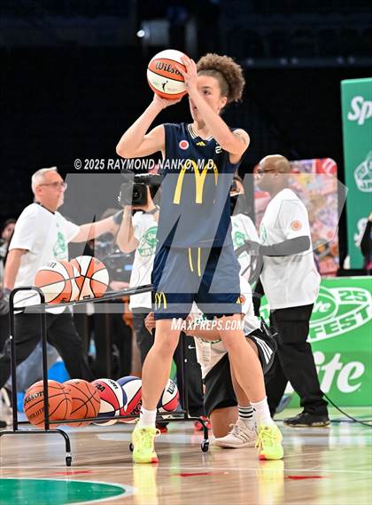 Thumbnail 1 in McDonald's All American Games (3 Point Shootout)   photogallery.