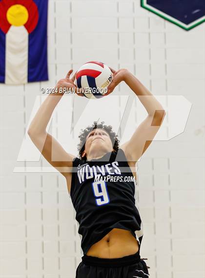 Thumbnail 3 in Grandview vs. Littleton Public Schools (CHSAA 5A Round 1) photogallery.