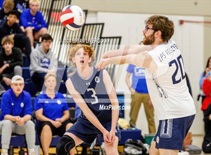 Thumbnail 2 in Grandview vs. Littleton Public Schools (CHSAA 5A Round 1) photogallery.