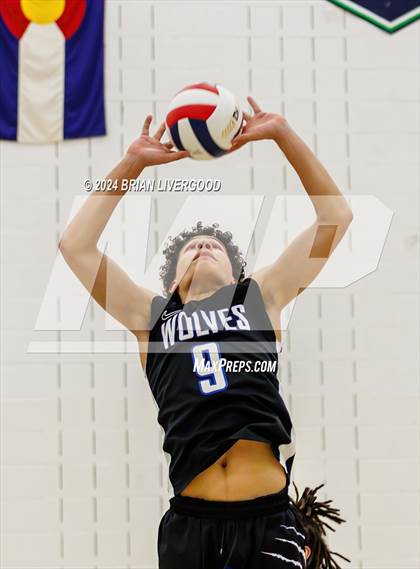 Thumbnail 2 in Grandview vs. Littleton Public Schools (CHSAA 5A Round 1) photogallery.