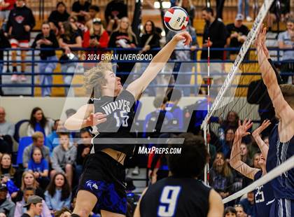 Thumbnail 3 in Grandview vs. Littleton Public Schools (CHSAA 5A Round 1) photogallery.