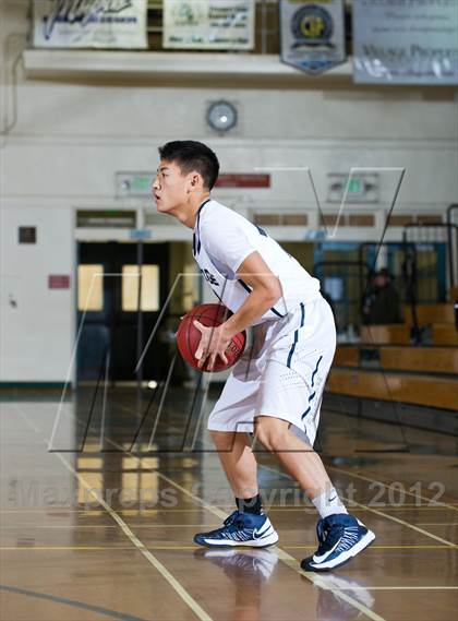 Thumbnail 3 in Flintridge Prep vs St. Bonaventure (Santa Barbara Holiday Classic) photogallery.