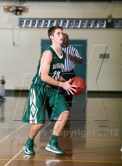 Thumbnail 1 in Flintridge Prep vs St. Bonaventure (Santa Barbara Holiday Classic) photogallery.