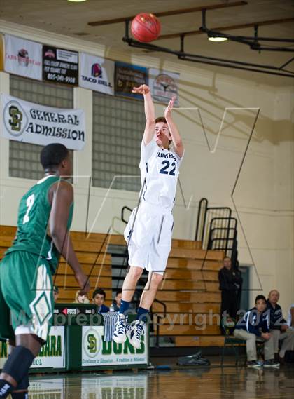 Thumbnail 2 in Flintridge Prep vs St. Bonaventure (Santa Barbara Holiday Classic) photogallery.