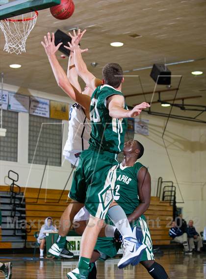 Thumbnail 3 in Flintridge Prep vs St. Bonaventure (Santa Barbara Holiday Classic) photogallery.