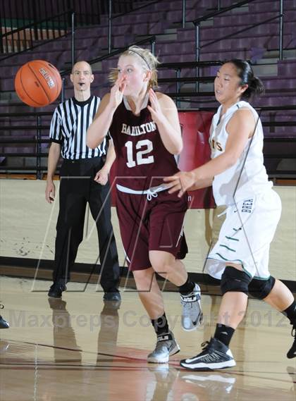 Thumbnail 3 in Brea Olinda vs. Hamilton (Nike Tournament of Champions) photogallery.