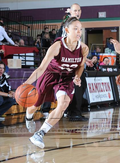 Thumbnail 1 in Brea Olinda vs. Hamilton (Nike Tournament of Champions) photogallery.
