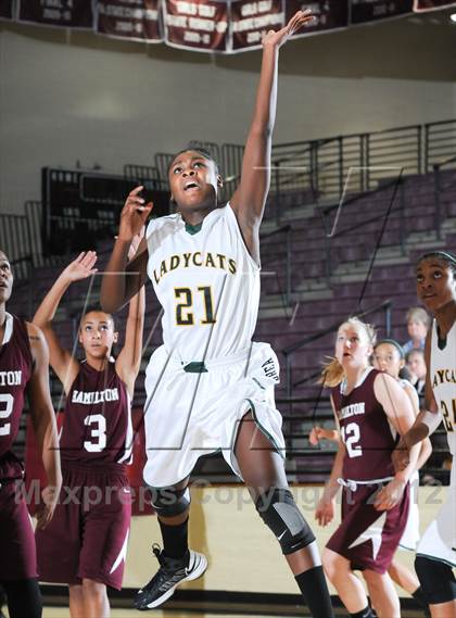 Thumbnail 1 in Brea Olinda vs. Hamilton (Nike Tournament of Champions) photogallery.