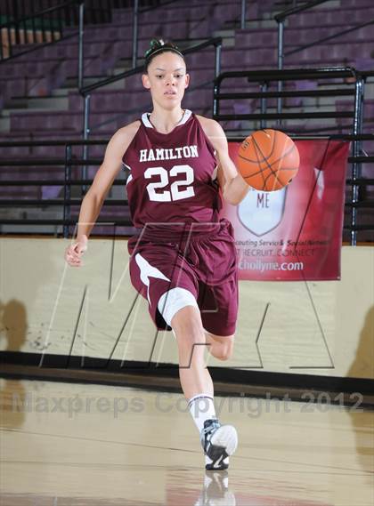 Thumbnail 2 in Brea Olinda vs. Hamilton (Nike Tournament of Champions) photogallery.