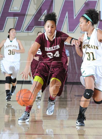 Thumbnail 3 in Brea Olinda vs. Hamilton (Nike Tournament of Champions) photogallery.