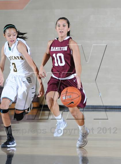 Thumbnail 3 in Brea Olinda vs. Hamilton (Nike Tournament of Champions) photogallery.