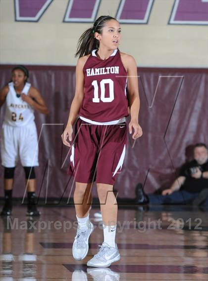 Thumbnail 1 in Brea Olinda vs. Hamilton (Nike Tournament of Champions) photogallery.