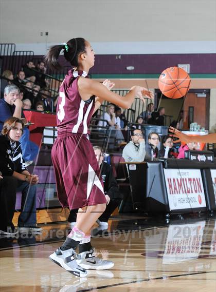 Thumbnail 2 in Brea Olinda vs. Hamilton (Nike Tournament of Champions) photogallery.