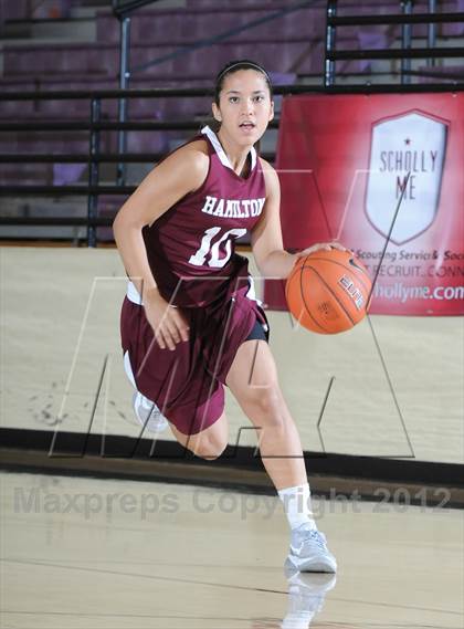 Thumbnail 2 in Brea Olinda vs. Hamilton (Nike Tournament of Champions) photogallery.