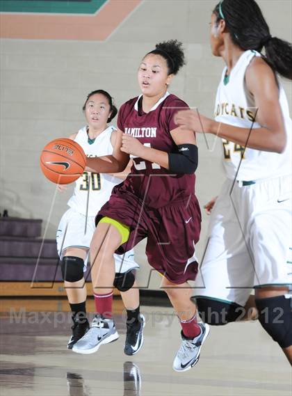 Thumbnail 1 in Brea Olinda vs. Hamilton (Nike Tournament of Champions) photogallery.