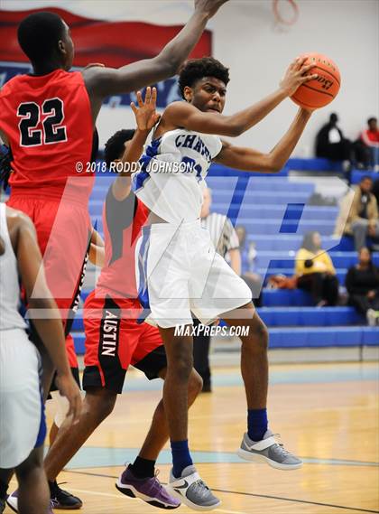 Thumbnail 2 in Fort Bend Austin vs Chavez (McDonald's Texas Invitational) photogallery.