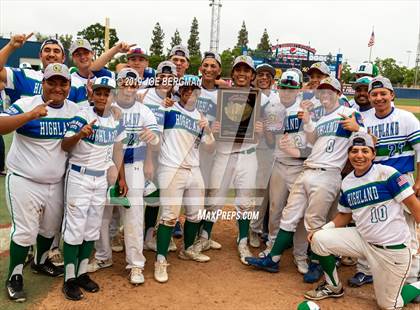 Thumbnail 1 in Atascadero vs. Highland (CIF CS D3 Final) photogallery.