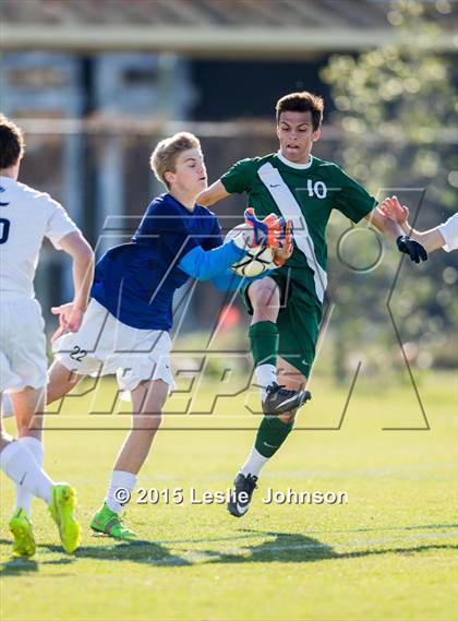Thumbnail 1 in Lutheran South @ Village (TAPPS Div II Area Playoff ) photogallery.