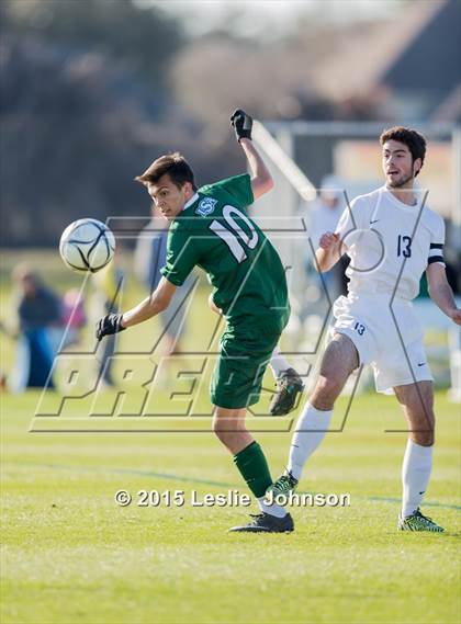 Thumbnail 3 in Lutheran South @ Village (TAPPS Div II Area Playoff ) photogallery.