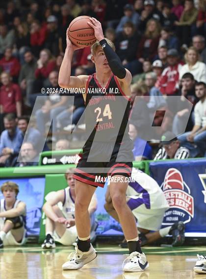 Thumbnail 3 in Brownsburg vs Brownstown Central (Hall of Fame Game)  photogallery.