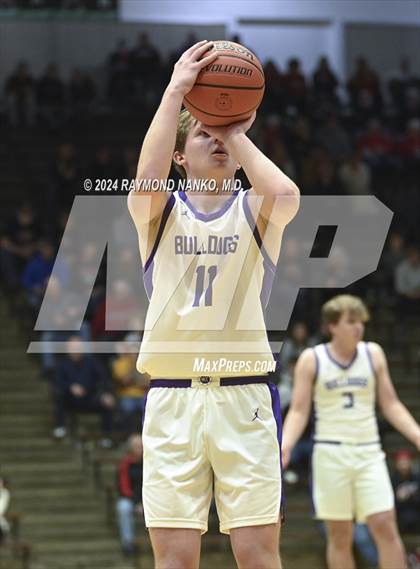 Thumbnail 2 in Brownsburg vs Brownstown Central (Hall of Fame Game)  photogallery.