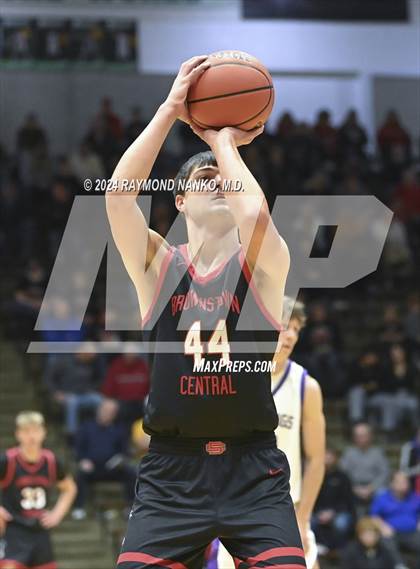 Thumbnail 2 in Brownsburg vs Brownstown Central (Hall of Fame Game)  photogallery.