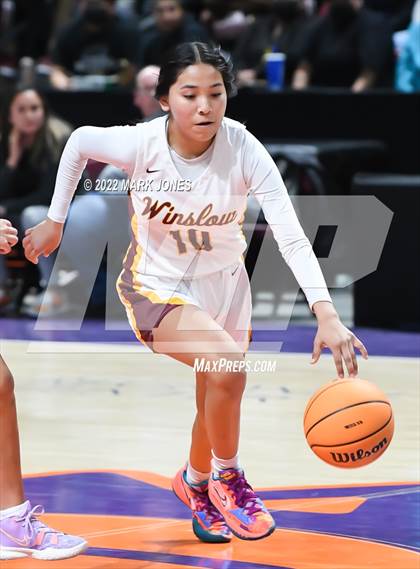 Thumbnail 3 in Alchesay vs. Winslow (AIA 3A Quarterfinal) photogallery.