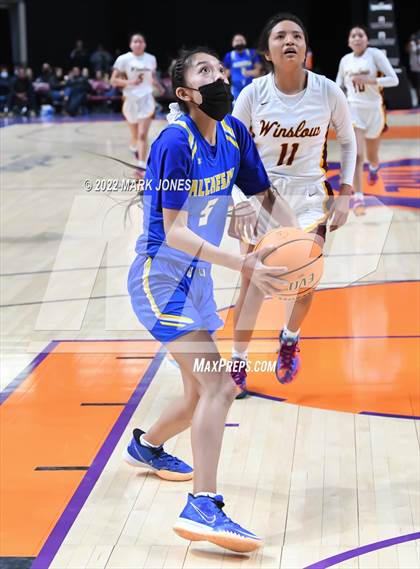 Thumbnail 1 in Alchesay vs. Winslow (AIA 3A Quarterfinal) photogallery.