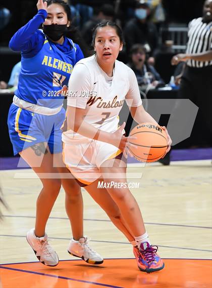 Thumbnail 3 in Alchesay vs. Winslow (AIA 3A Quarterfinal) photogallery.