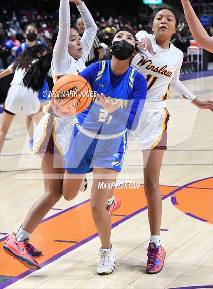 Thumbnail 1 in Alchesay vs. Winslow (AIA 3A Quarterfinal) photogallery.