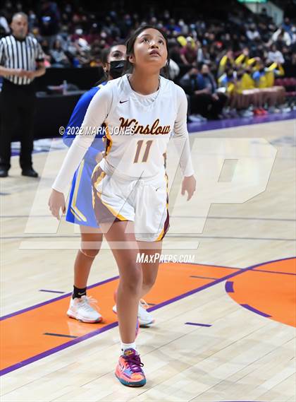 Thumbnail 3 in Alchesay vs. Winslow (AIA 3A Quarterfinal) photogallery.