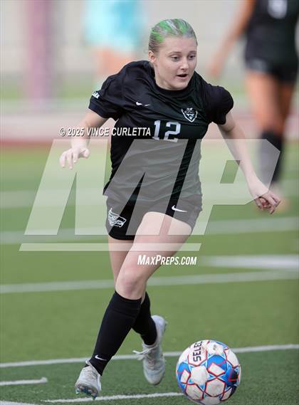 Thumbnail 2 in Cedar Park vs. Pieper (UIL 5A Soccer Regional Final) photogallery.