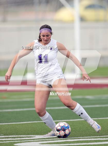 Thumbnail 3 in Cedar Park vs. Pieper (UIL 5A Soccer Regional Final) photogallery.