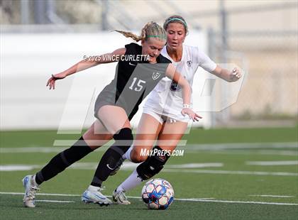 Thumbnail 3 in Cedar Park vs. Pieper (UIL 5A Soccer Regional Final) photogallery.