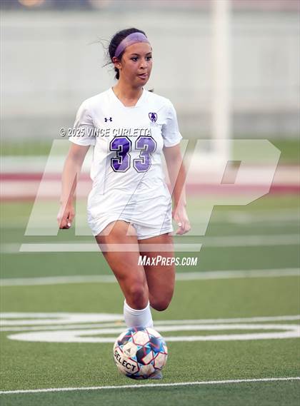 Thumbnail 3 in Cedar Park vs. Pieper (UIL 5A Soccer Regional Final) photogallery.