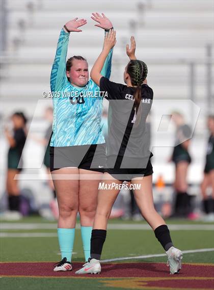 Thumbnail 2 in Cedar Park vs. Pieper (UIL 5A Soccer Regional Final) photogallery.