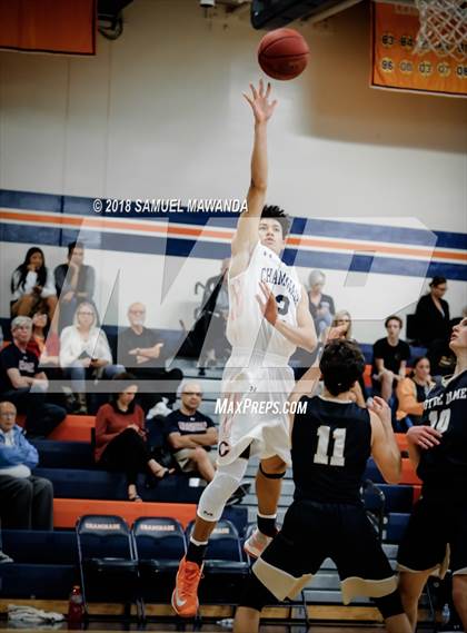 Thumbnail 1 in Chaminade vs Notre Dame (SO)  (4th Annual West Valley Thanksgiving Tip-Off Classic) photogallery.