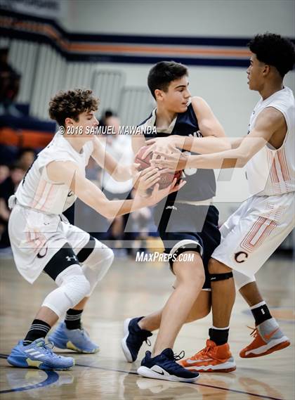 Thumbnail 3 in Chaminade vs Notre Dame (SO)  (4th Annual West Valley Thanksgiving Tip-Off Classic) photogallery.