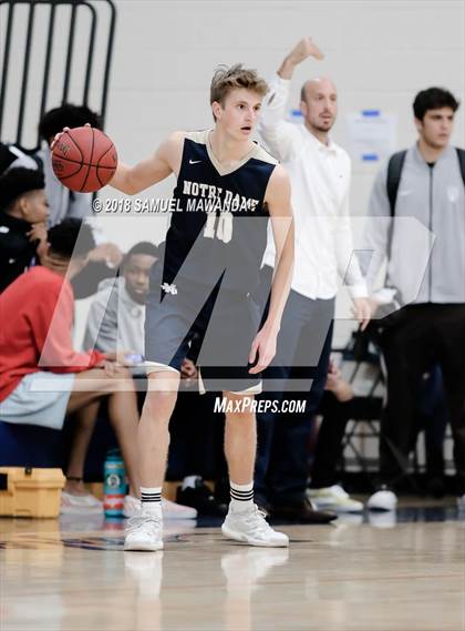Thumbnail 1 in Chaminade vs Notre Dame (SO)  (4th Annual West Valley Thanksgiving Tip-Off Classic) photogallery.